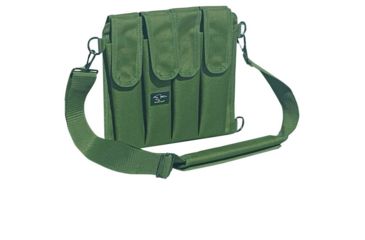 Image of Galati Gear Over Shoulder Rifle Mag Pouch 9mm 30/36rd, Olive Drab GLMP9OD