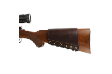 Image of Galco Butt Cuff, Rifles 38/357, Right Hand, Dark Havana, BC-38-DH