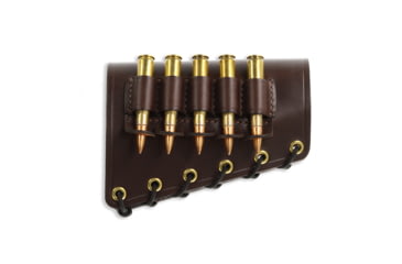 Image of Galco Butt Cuff, Rifles 38/357, Right Hand, Dark Havana, BC-38-DH