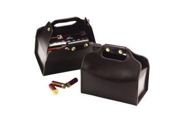 Image of Galco Four Box Shell Carrier Ambidextrous - Dark Havana LT1048DH