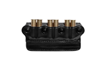 Image of Galco Pick Six Ammo Carrier, Caliber .44 Magnum / Special, Taurus Raging Hunter 8 3/8in W/Scope, Ambidextrous Hand, Black, PS44B