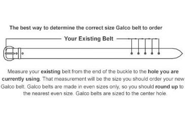 Image of Galco SB11 Ranger Style Belt