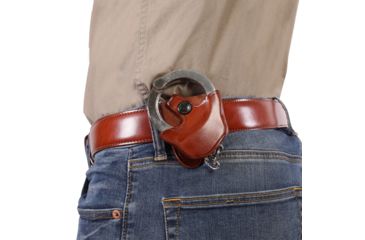 Image of Galco SC7 Cuff Case For System Or Belt - Left Hand - Tan SC73