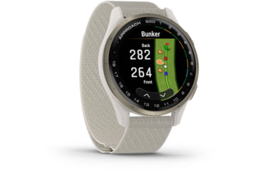 Image of Garmin Approach S50 GPS Golf SmartWatch, Ivory, 010-03010-01