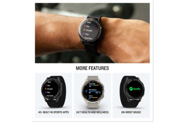 Image of Garmin Approach S50 GPS Golf SmartWatch, Ivory, 010-03010-01