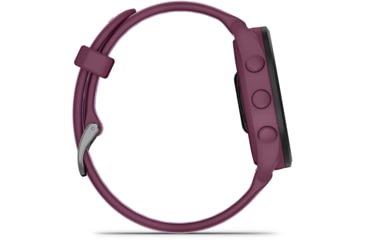Image of Garmin Forerunner 165 Music 43mm Watch, Berry/Lilac, 010-02863-33