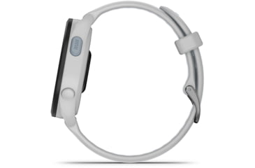 Image of Garmin Forerunner 165 Music 43mm Watch, Mist Gray/Whitestone, 010-02863-31