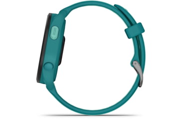 Image of Garmin Forerunner 165 Music 43mm Watch, Turquoise/Aqua, 010-02863-32