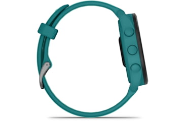 Image of Garmin Forerunner 165 Music 43mm Watch, Turquoise/Aqua, 010-02863-32