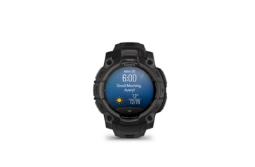 Image of Garmin Instinct 3 Amoled GPS Watch, 45mm dia, Black, 010-02936-00