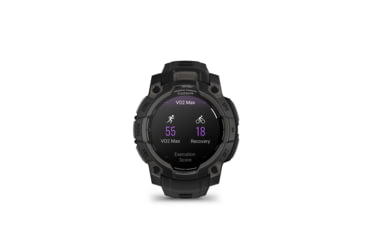 Image of Garmin Instinct 3 Amoled GPS Watch, 45mm dia, Black, 010-02936-00