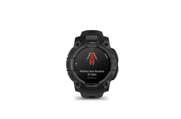 Image of Garmin Instinct 3 Amoled GPS Watch, 45mm dia, Black, 010-02936-00