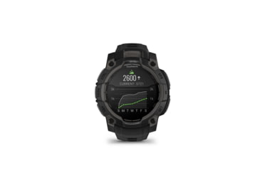 Image of Garmin Instinct 3 Amoled GPS Watch, 45mm dia, Black, 010-02936-00