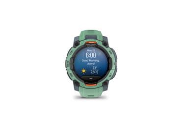 Image of Garmin Instinct 3 Amoled GPS Watch, 45mm dia, Neotropic, 010-02936-01