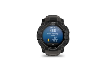 Image of Garmin Instinct 3 Amoled GPS Watch, 50mm dia, Black/Charcoal, 010-03020-00