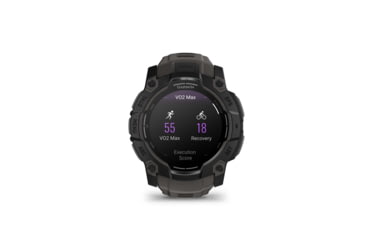 Image of Garmin Instinct 3 Amoled GPS Watch, 50mm dia, Black/Charcoal, 010-03020-00