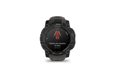 Image of Garmin Instinct 3 Amoled GPS Watch, 50mm dia, Black/Charcoal, 010-03020-00