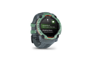 Image of Garmin Instinct 3 Amoled GPS Watch, 50mm dia, Neotropic/Twilight, 010-03020-01