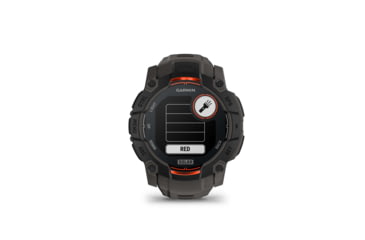 Image of Garmin Instinct 3 Solar GPS Watch, 50mm dia, Black/Charcoal, 010-02935-00