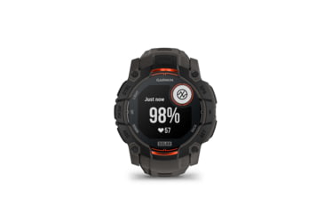 Image of Garmin Instinct 3 Solar GPS Watch, 50mm dia, Black/Charcoal, 010-02935-00