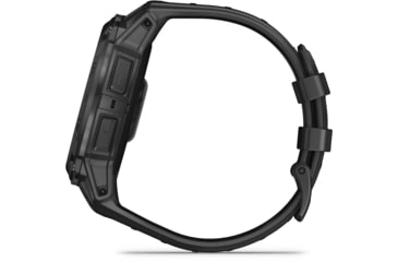 Image of Garmin Instinct 3 Amoled Tactical Watch, Black, 50mm, Polymer/Aluminum, Black, Silicone, 010-03020-50
