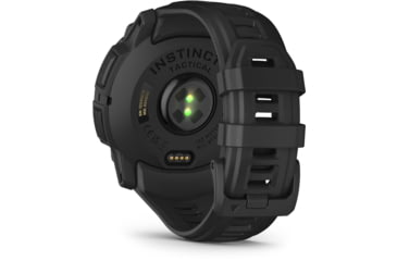 Image of Garmin Instinct 3 Amoled Tactical Watch, Black, 50mm, Polymer/Aluminum, Black, Silicone, 010-03020-50