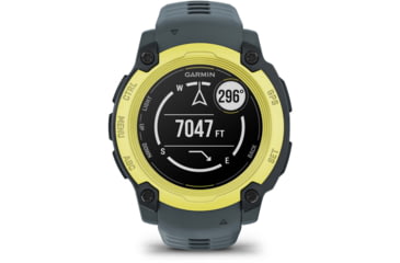 Image of Garmin Instinct E GPS Watch, 40mm, Electric Lime/Twilight, 010-02932-01