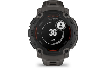 Image of Garmin Instinct E GPS Watch, 45mm, Black/Charcoal, 010-02933-00