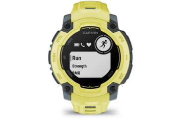 Image of Garmin Instinct E GPS Watch, 45mm, Electric Lime/Twilight, 010-02933-01