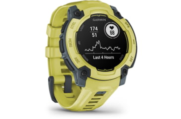 Image of Garmin Instinct E GPS Watch, 45mm, Electric Lime/Twilight, 010-02933-01