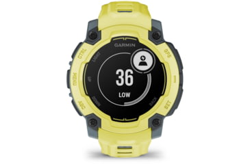Image of Garmin Instinct E GPS Watch, 45mm, Electric Lime/Twilight, 010-02933-01