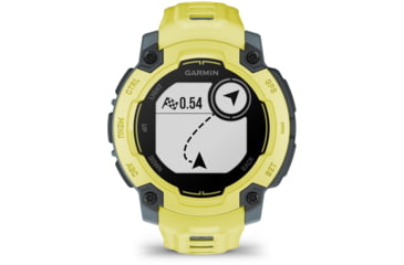 Image of Garmin Instinct E GPS Watch, 45mm, Electric Lime/Twilight, 010-02933-01