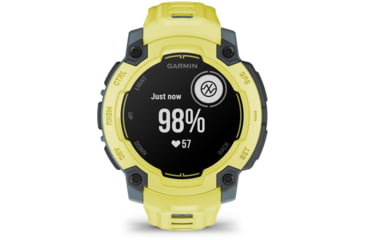 Image of Garmin Instinct E GPS Watch, 45mm, Electric Lime/Twilight, 010-02933-01