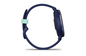 Image of Garmin Vivoactive 5 Watch, Metallic Navy Aluminum Bezel w/ Navy Case and Silicone Band, 010-02862-12