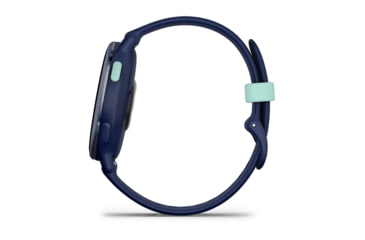 Image of Garmin Vivoactive 5 Watch, Metallic Navy Aluminum Bezel w/ Navy Case and Silicone Band, 010-02862-12