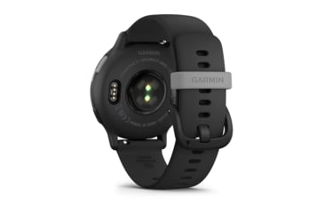 Image of Garmin Vivoactive 5 Watch, Slate Aluminim Bezel w/ Black Case and Silicone Band, 010-02862-10
