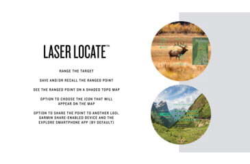 Image of Garmin Xero L60i Laser 7x32mm Rangefinder, 960x540 pixels, Black, 010-02691-00