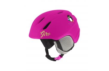Image of Giro Launch Snow Helmet - Kid's, Matte Bright Pink Penguin, X-Small, 7082918