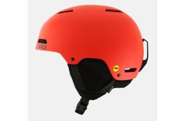 Image of Giro Ledge MIPS Snow Helmet-Matte Glowing Red-Large