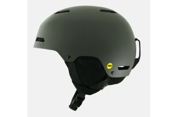 Image of Giro Ledge MIPS Snow Helmet-Matte Mil Spec Olive-Small