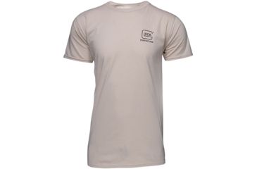Image of Glock AP95643 2nd Amendment Medium Short Sleeve T-Shirt Khaki Cotton