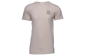 Image of Glock AP95647 2nd Amendment Cream 3 XL Short Sleeve T-Shirt