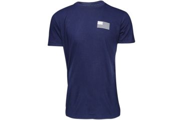 Image of Glock AP95668 Shooting Sports Large Short Sleeve T-Shirt Navy Cotton