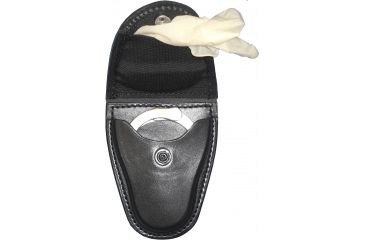 Image of Gould &amp; Goodrich Leather Duty B80 Handcuff Case/Glove Pouch, Standard Hardware, Black, B80