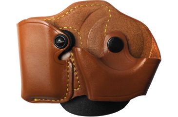 Image of Gould &amp; Goodrich Cuff/Magazine Case, Beretta 83/85, Kahr Micro MK9 &amp; Similar, Right Hand, Chestnut Brown, 821-1