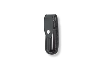 Image of Gould &amp; Goodrich Leather Flashlight Case, Nickel, Streamlight Strion LED, Black, B672-8