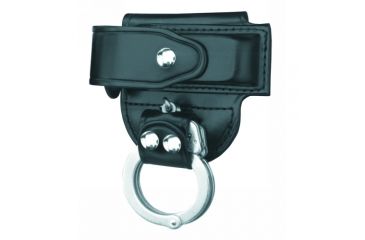Image of Gould &amp; Goodrich Magazine Case/Cuff Holder, Beretta 92, 96, 98, Nickel, Left Hand, Hi-Gloss, H533-1CLLH