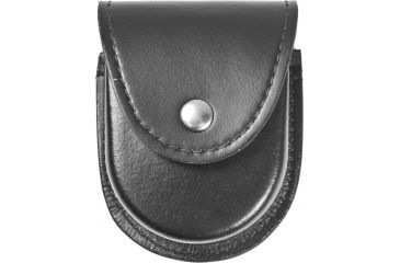 Image of Gould &amp; Goodrich K-Force Double Handcuff Case, Nickel, Black, K596