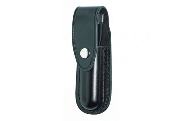 Image of Gould &amp; Goodrich K-Force Flashlight Case, Brass Snap - STRION Light, Black, K672-5BR