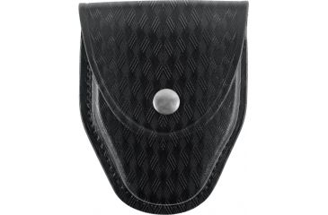 Image of Gould &amp; Goodrich S&amp;W Handcuff Case, Basket Standard Snap, Black Weave, B670W